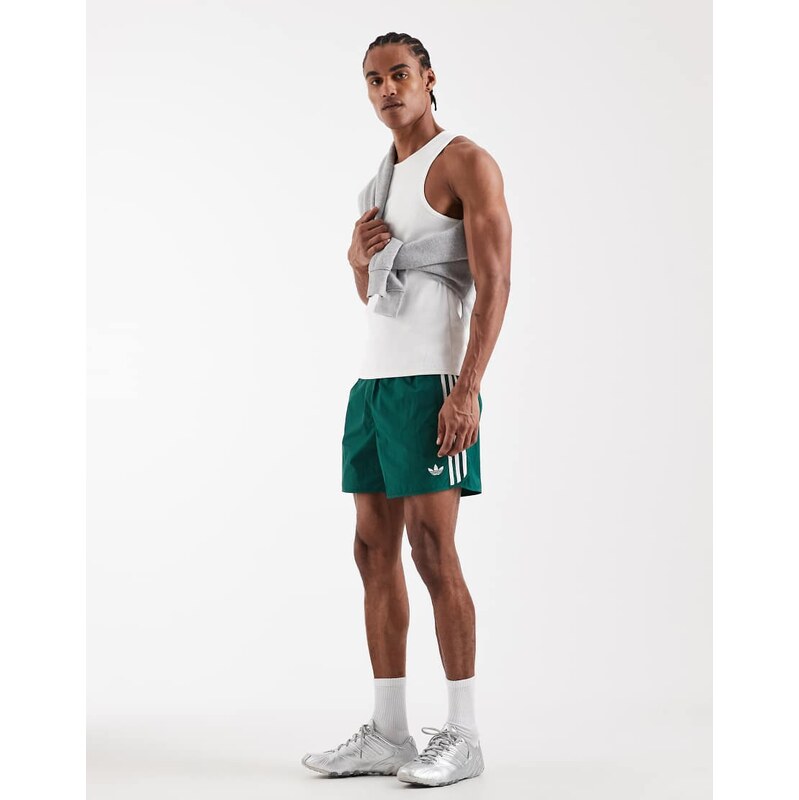 adidas Originals sprinter shorts in green