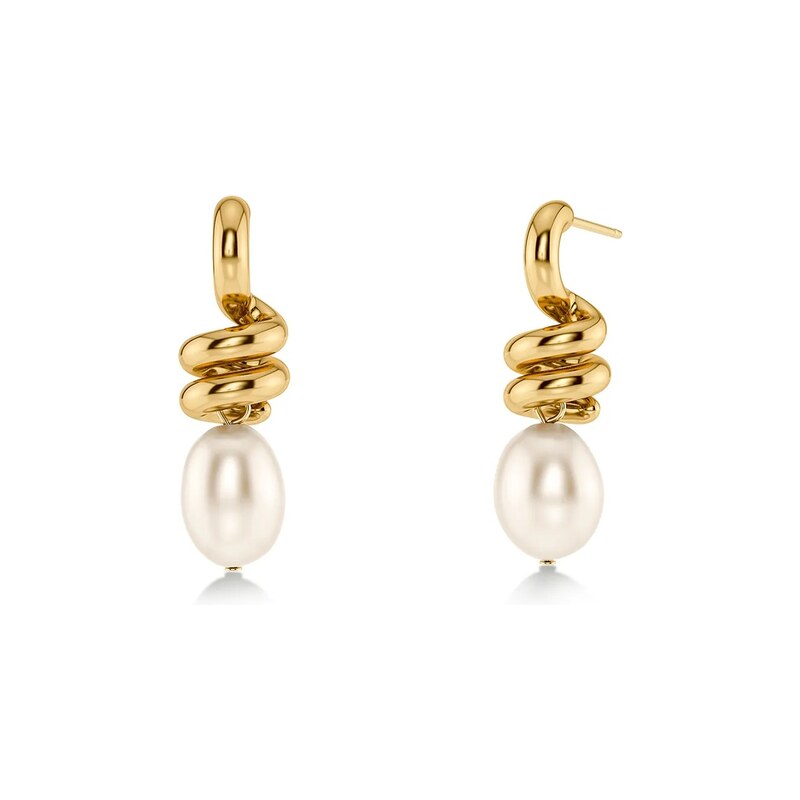 Pozlacené náušnice EDBLAD Swivel 115175018