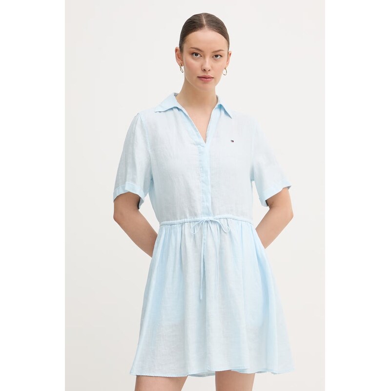 Tommy Hilfiger letní šaty lněné