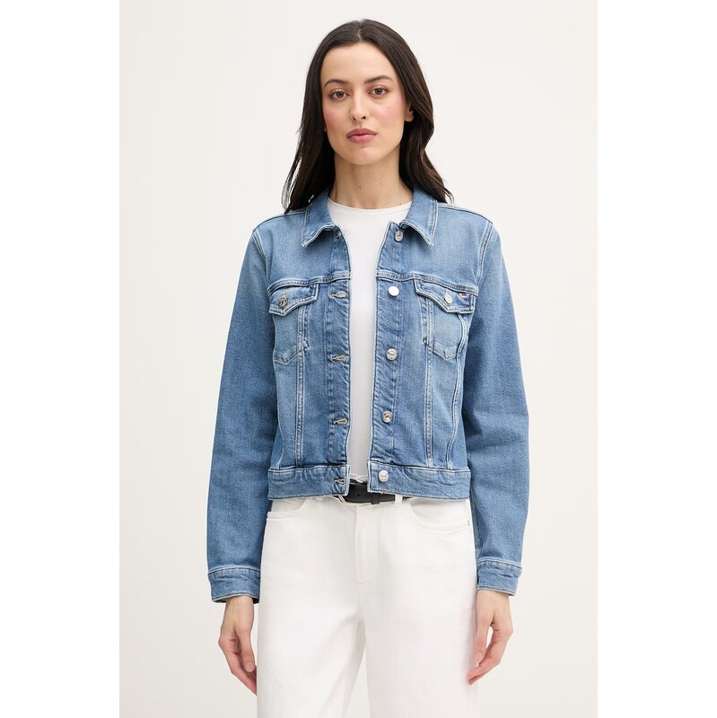 Tommy Hilfiger bunda dámská džínová