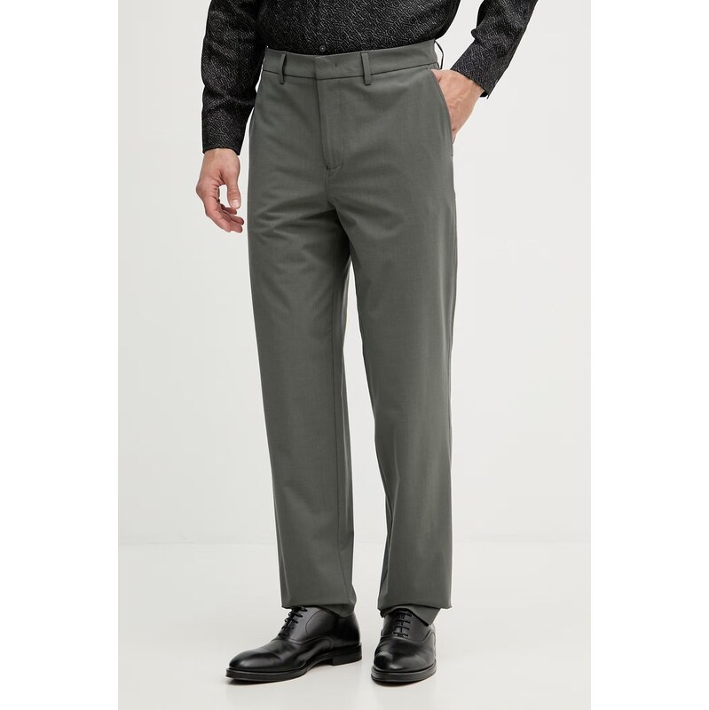 Armani Exchange chino kalhoty pánské s příměsí vlny 115197275