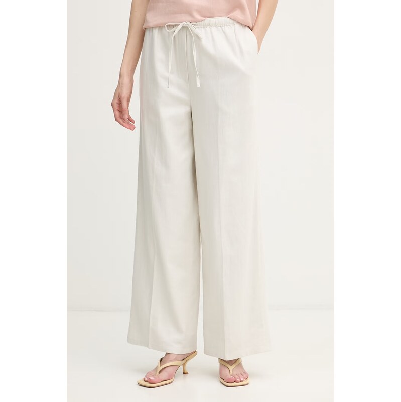Calvin Klein Jeans kalhoty dámské se lnem