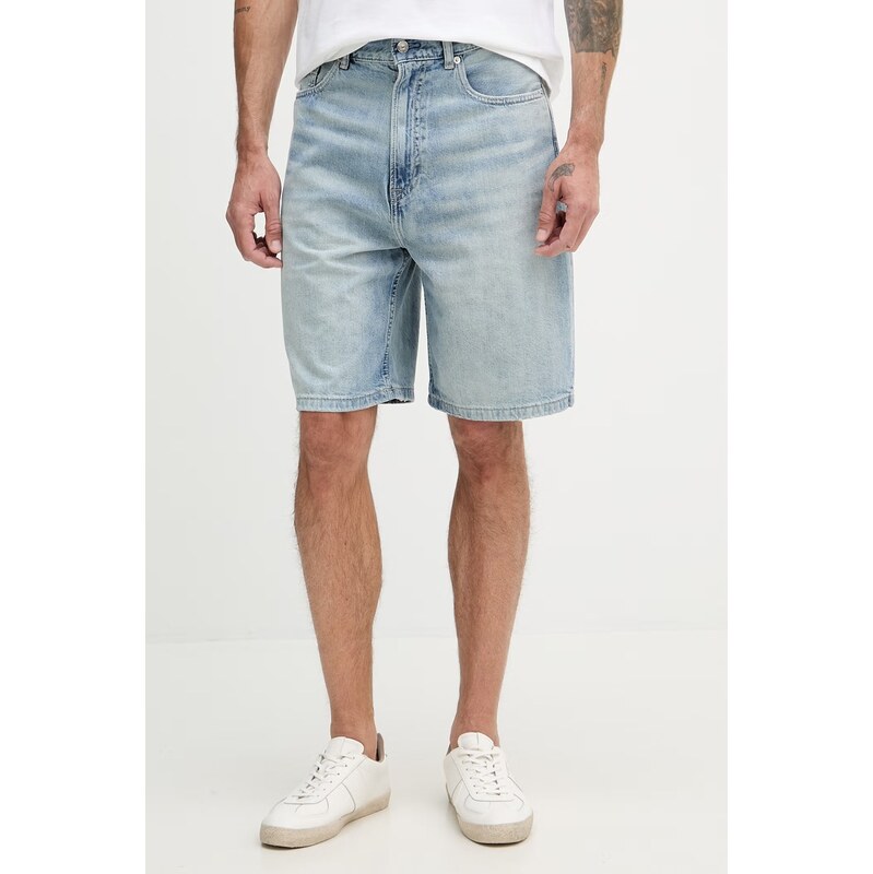 Calvin Klein Jeans šortky pánské s příměsí lnu