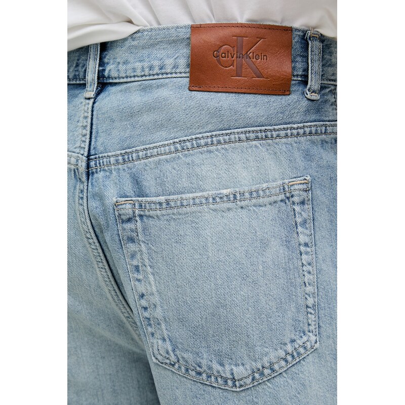 Calvin Klein Jeans šortky pánské s příměsí lnu