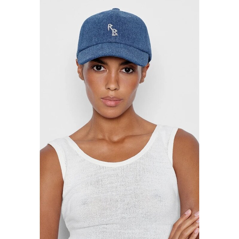 RUSLAN BAGINSKIY kšiltovka dámská džínová Baseball Cap