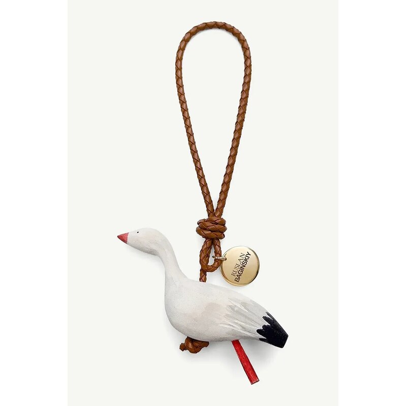 RUSLAN BAGINSKIY přívěsek Ruslan Baginskiy Bag Charm: Stork
