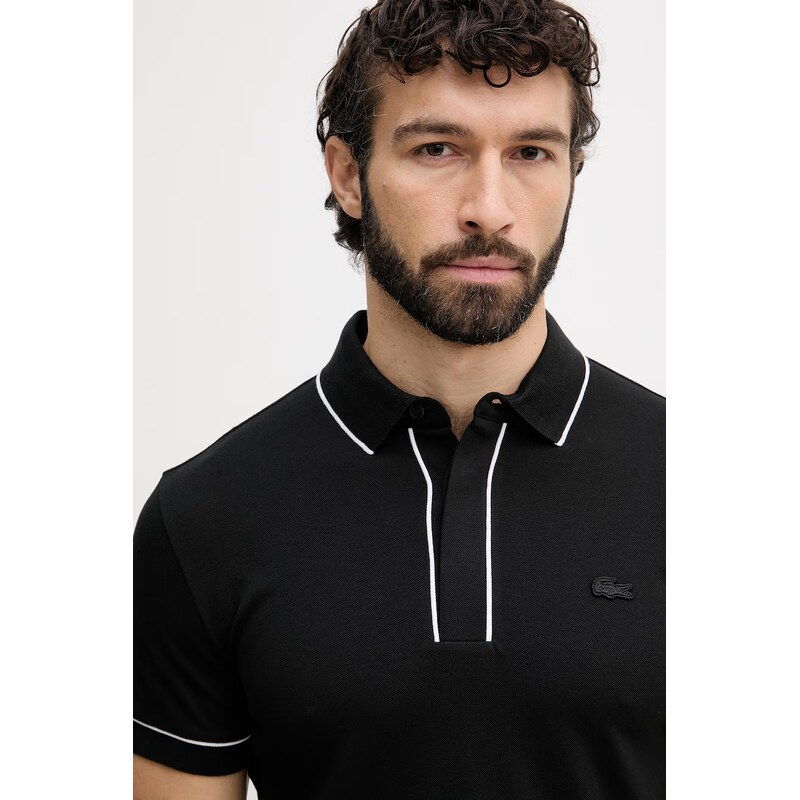 Lacoste polo pánské bavlněné s elastanem