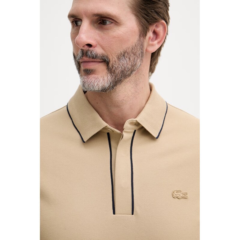 Lacoste polo pánské bavlněné s elastanem