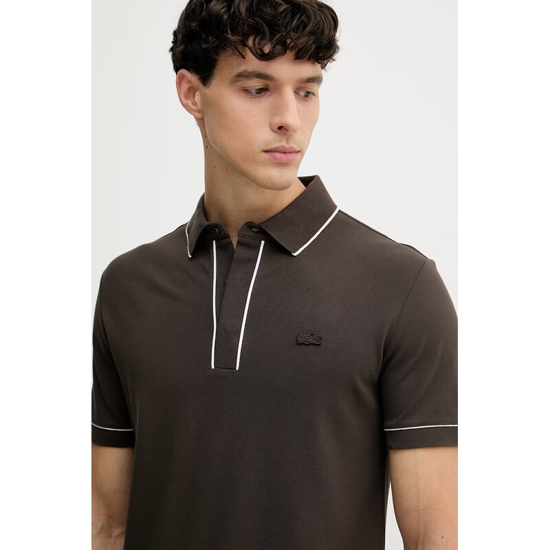 Lacoste polo pánské bavlněné s elastanem