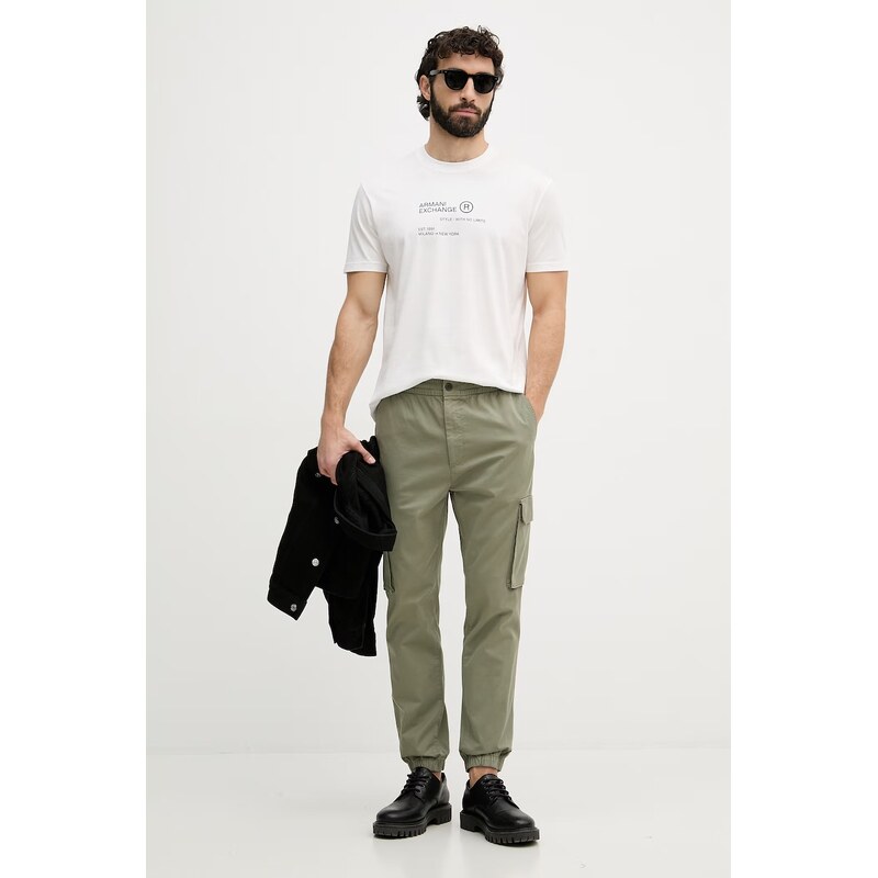 Armani Exchange tričko pánské bavlněné