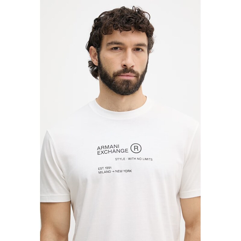 Armani Exchange tričko pánské bavlněné