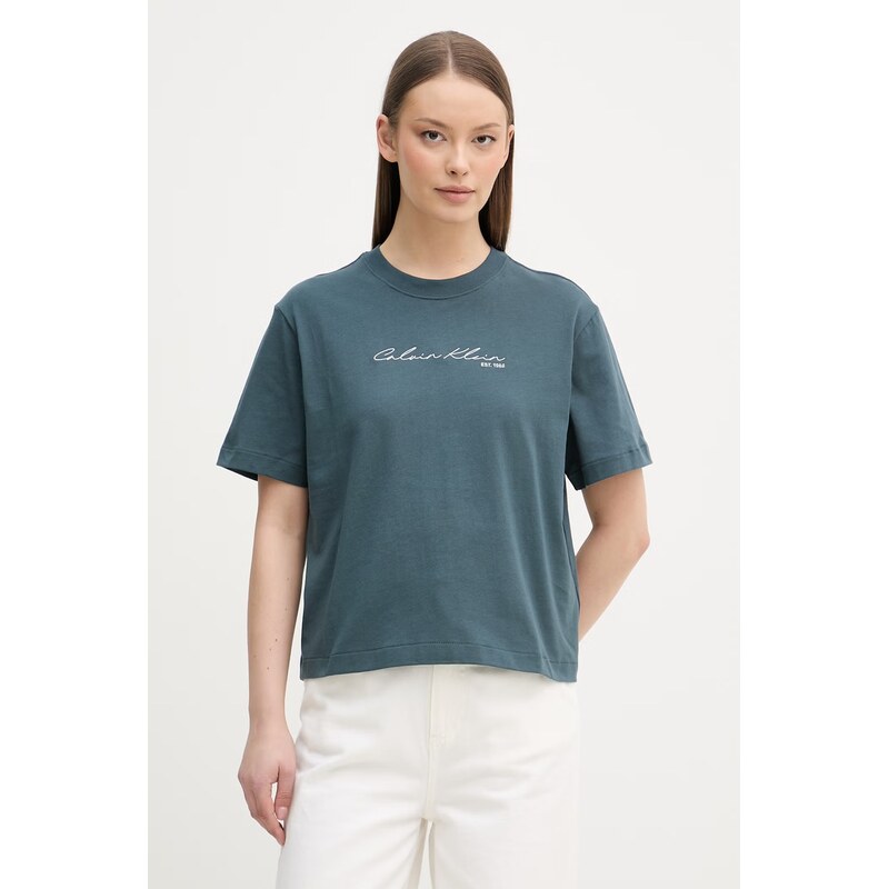 Calvin Klein Jeans tričko dámské bavlněné