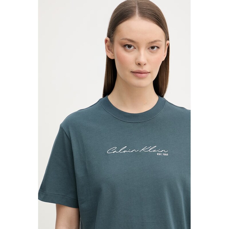 Calvin Klein Jeans tričko dámské bavlněné