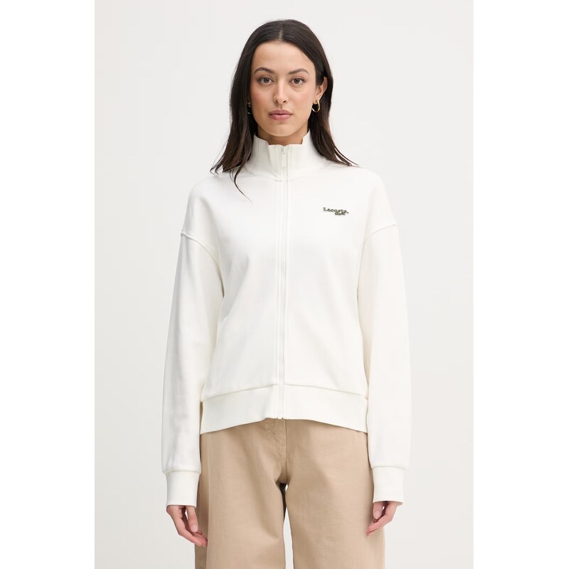 Lacoste rozepínací mikina dámská s bavlnou