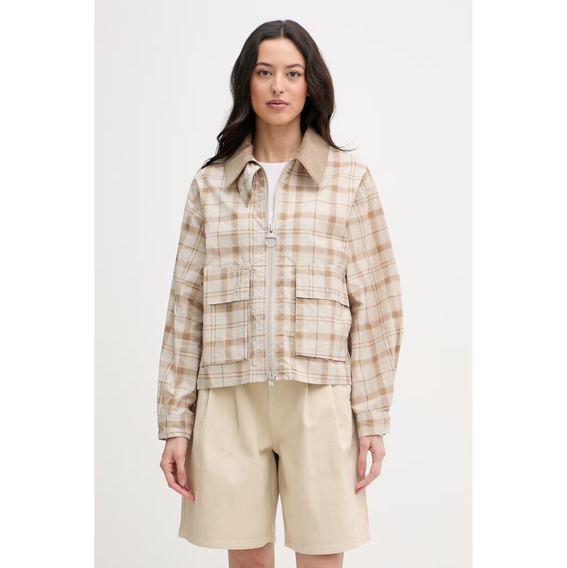 Barbour přechodová bunda dámská bavlněná Myshall