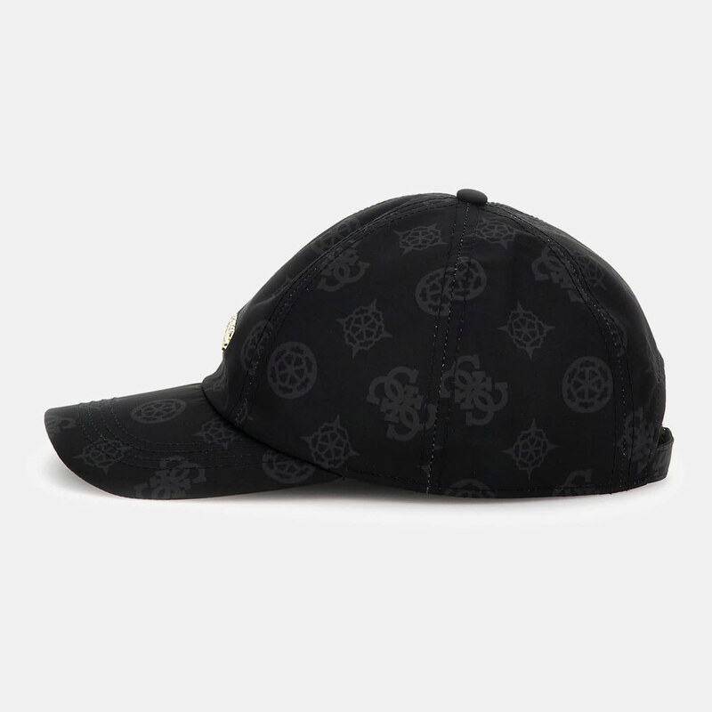 Dámská Kšiltovka GUESS PRNTD PEONY ALLVR BSEBALL CAP AW5502POL01-BLA – Černá