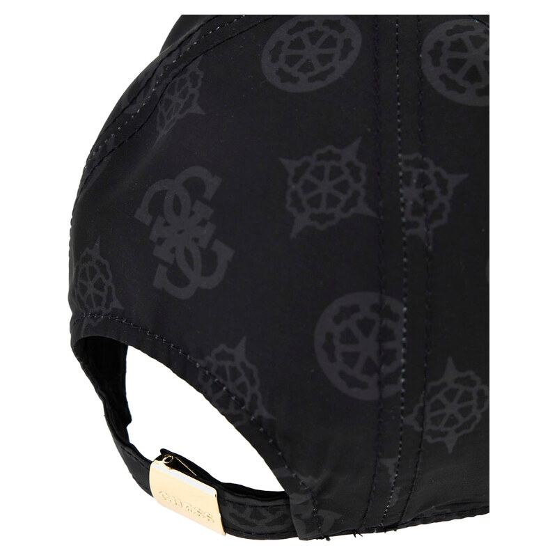 Dámská Kšiltovka GUESS PRNTD PEONY ALLVR BSEBALL CAP AW5502POL01-BLA – Černá
