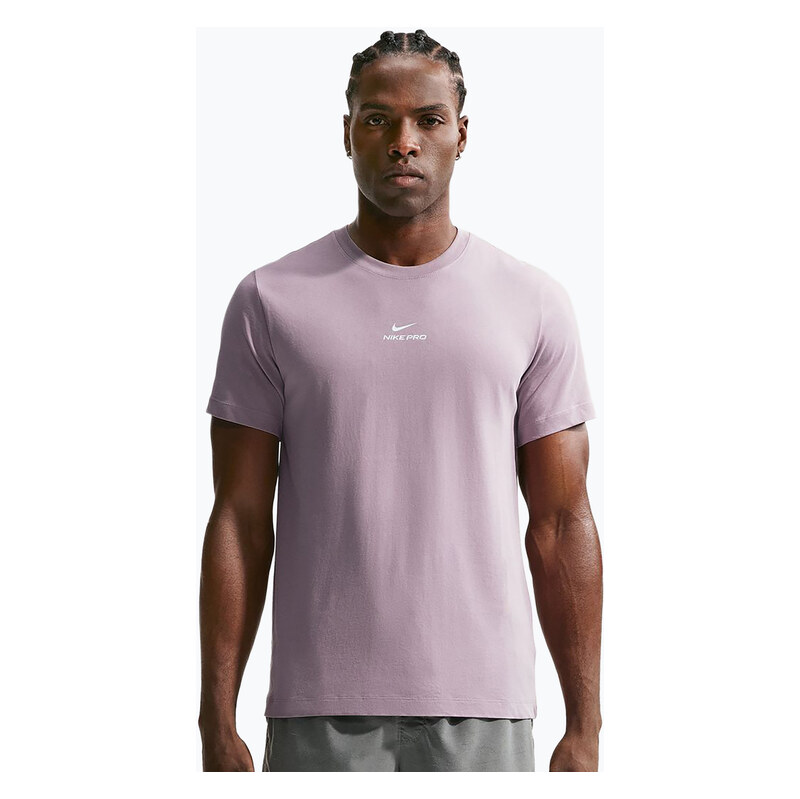 Pánské tréninkové tričko Nike Pro Dri-Fit light violet ore/white
