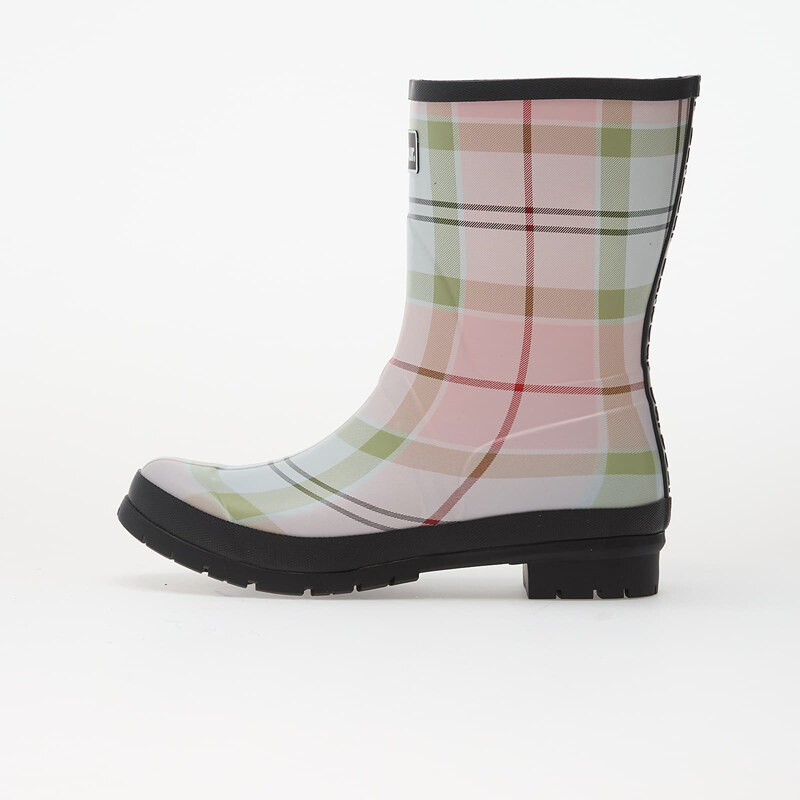 Barbour Banbury Wellington Boots Cherry Blossom Tartan 115193941
