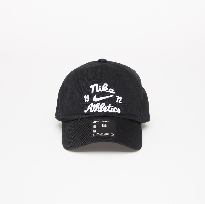 Kšiltovka Nike Club Unstructured Cap Black/ Black/ White M/L
