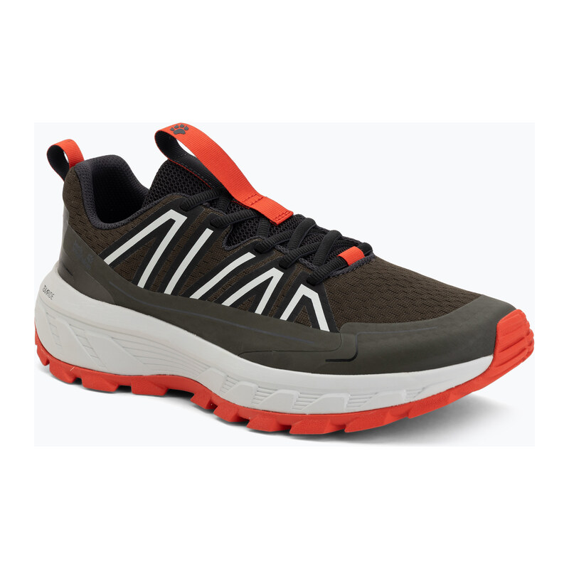 Pánské turistické boty Jack Wolfskin Wild Hike Low obsidian moss