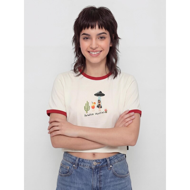 Volcom Fa Mickey Mason (off white)bílá