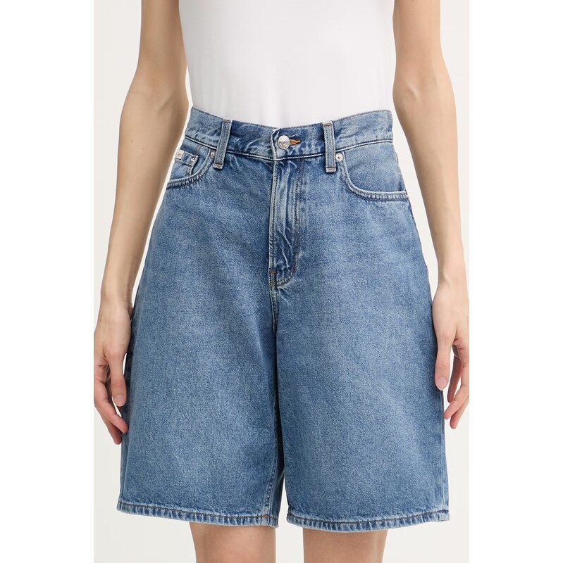 Calvin Klein Jeans bermudy dámské džínové
