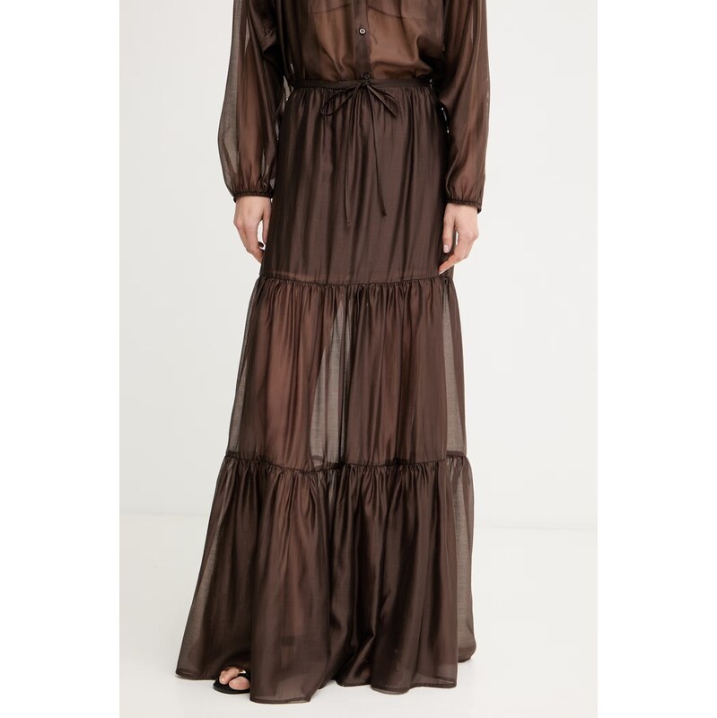 Twinset sukně s lyocellem 115249575
