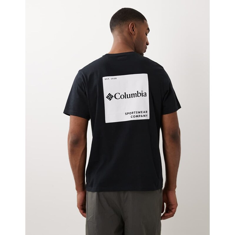Columbia CSC box logo back t-shirt in black