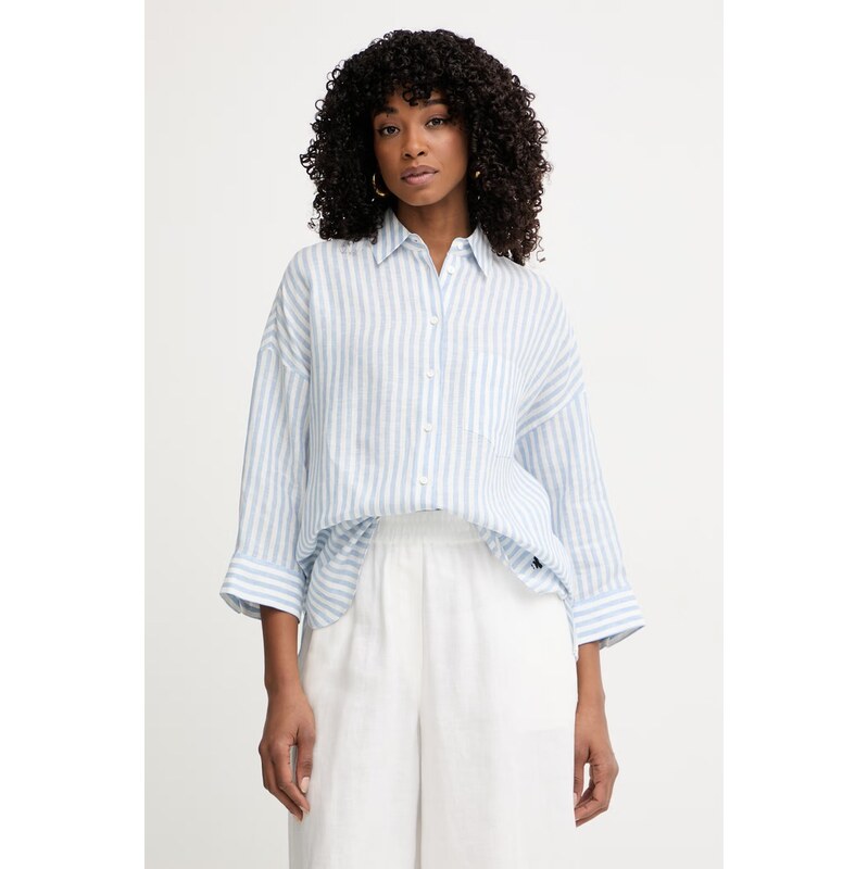 Weekend Max Mara košile dámská lněná PANETTO 115183895