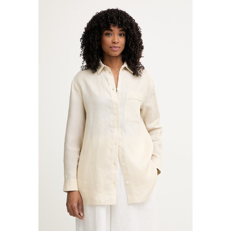 MM by Max Mara dámská lněná košile FILO 115183904