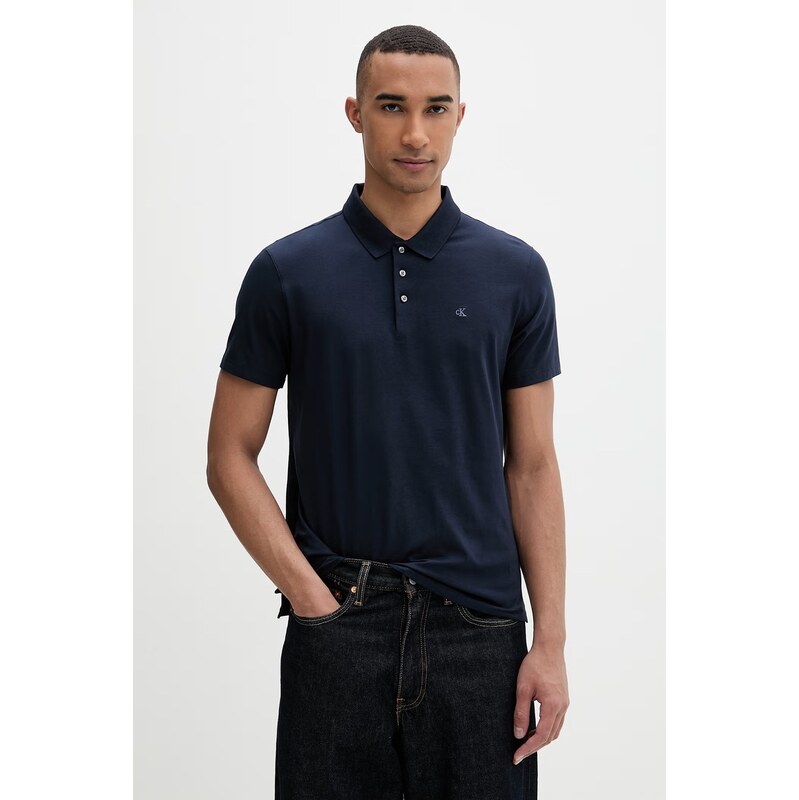 Calvin Klein polo pánské s bavlnou