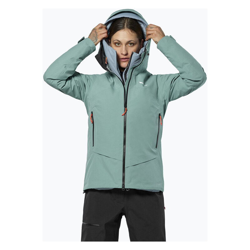 Dámská nepromokavá bunda Salewa Ortles GTX 3L EPE willow