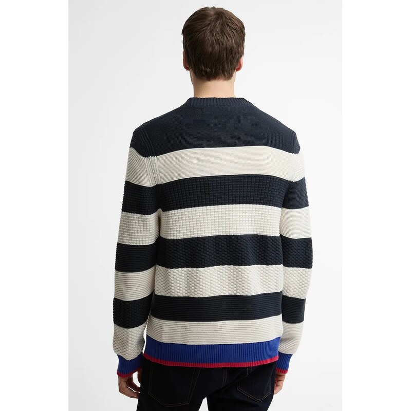 Barbour x Paul Smith svetr bavlněný pánský