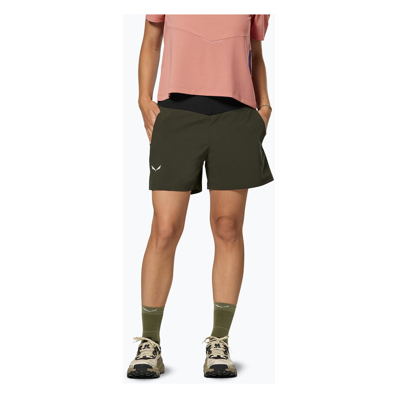 Dámské trekingové šortky Salewa Pedroc DST Light dark olive