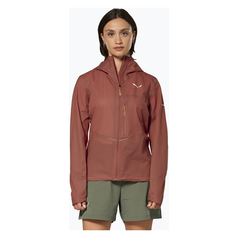 Dámská nepromokavá bunda Salewa Pedroc 2 PTX 2.5 Light etruscan