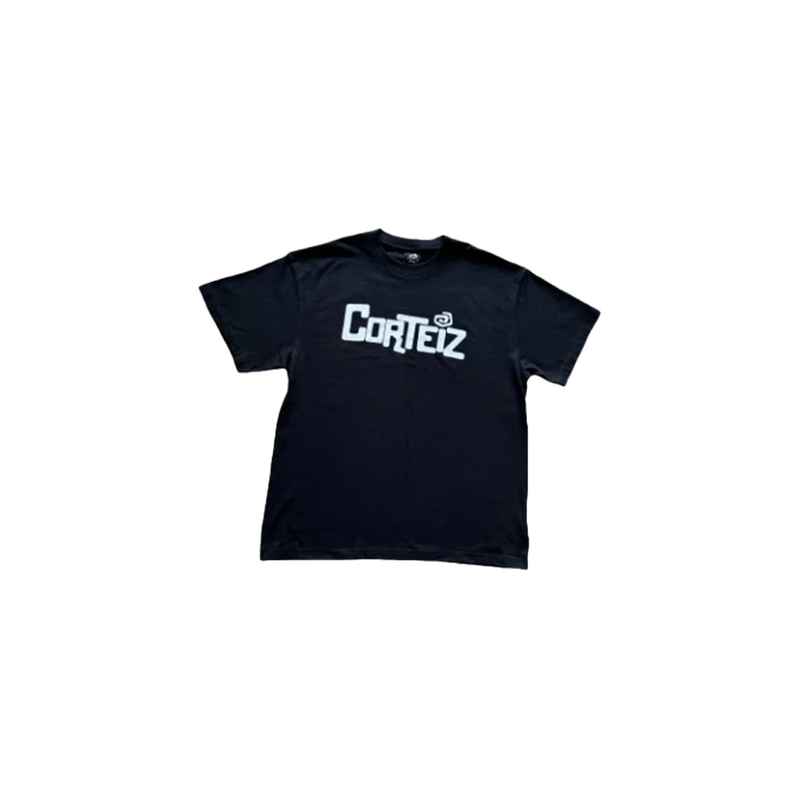 Corteiz Big Logo Tee Black