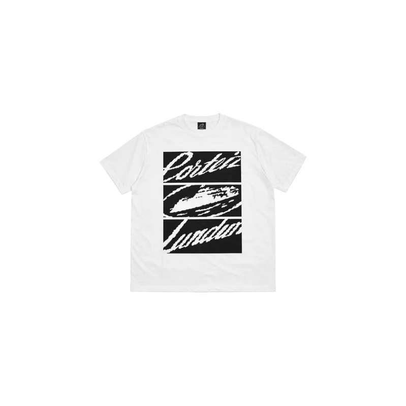 Corteiz Tee London Three White