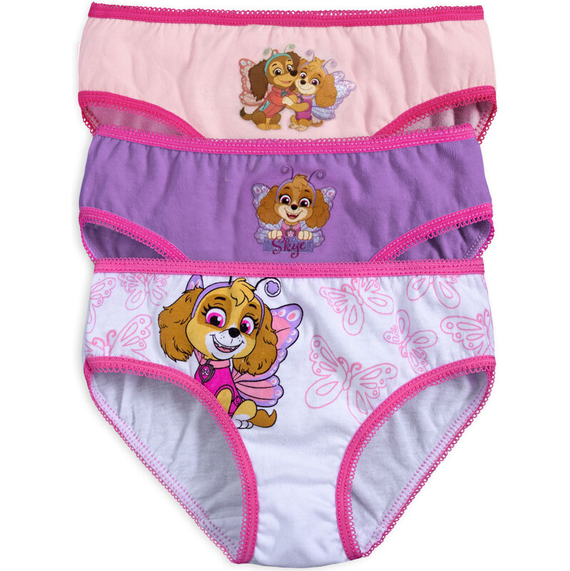 Dívčí kalhotky PAW PATROL HERITAGE balení 3 ks 115187307