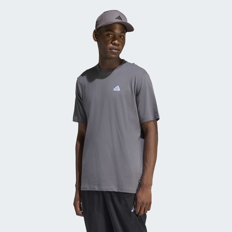 adidas Performance adidas M C ICON TEE GREY
