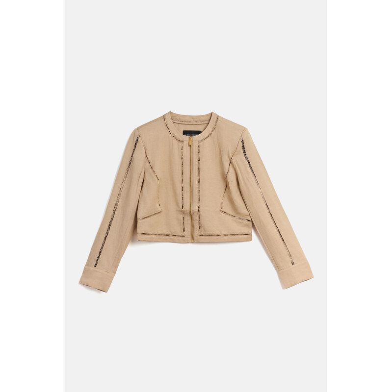 BUNDA KARL LAGERFELD EMBROIDERY DETAIL JACKET 115193609