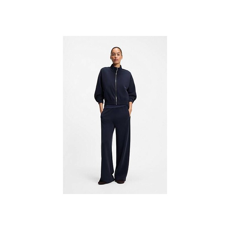 BOSS Relaxed-fit sweatshirt with piping details 115189581
