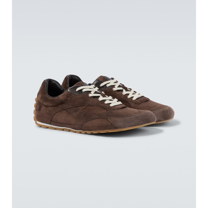 Bottega Veneta Orbit Flash suede sneakers