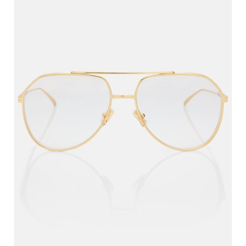 Bottega Veneta Light Ribbon aviator glasses