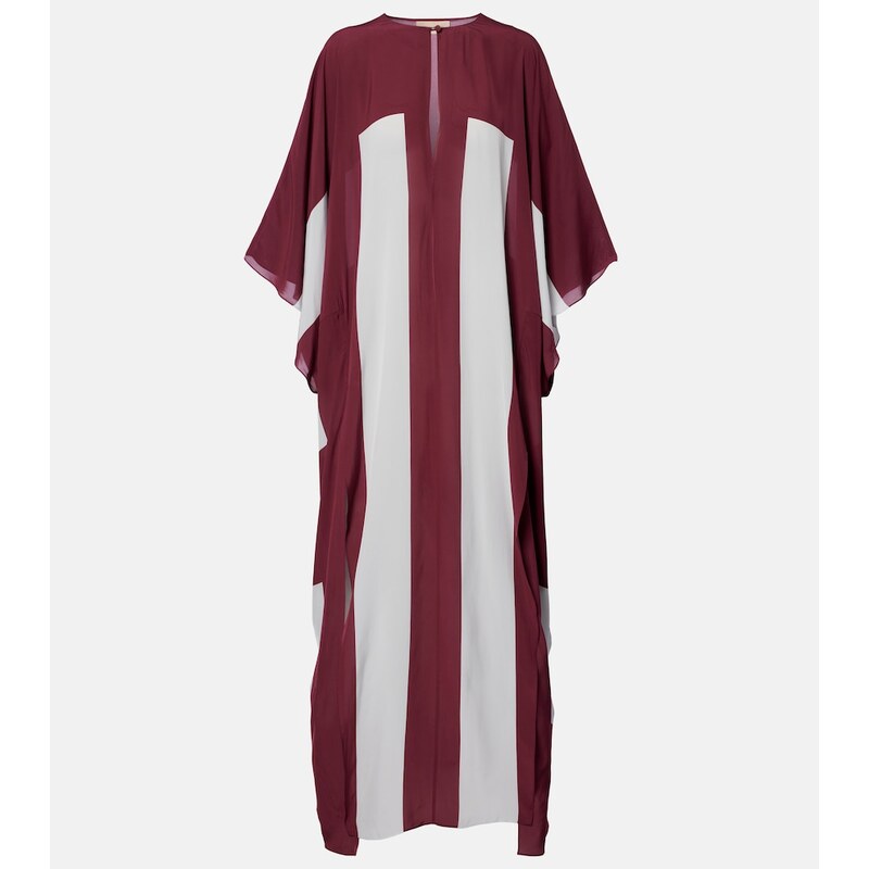 Adriana Degreas Bold Stripes kaftan
