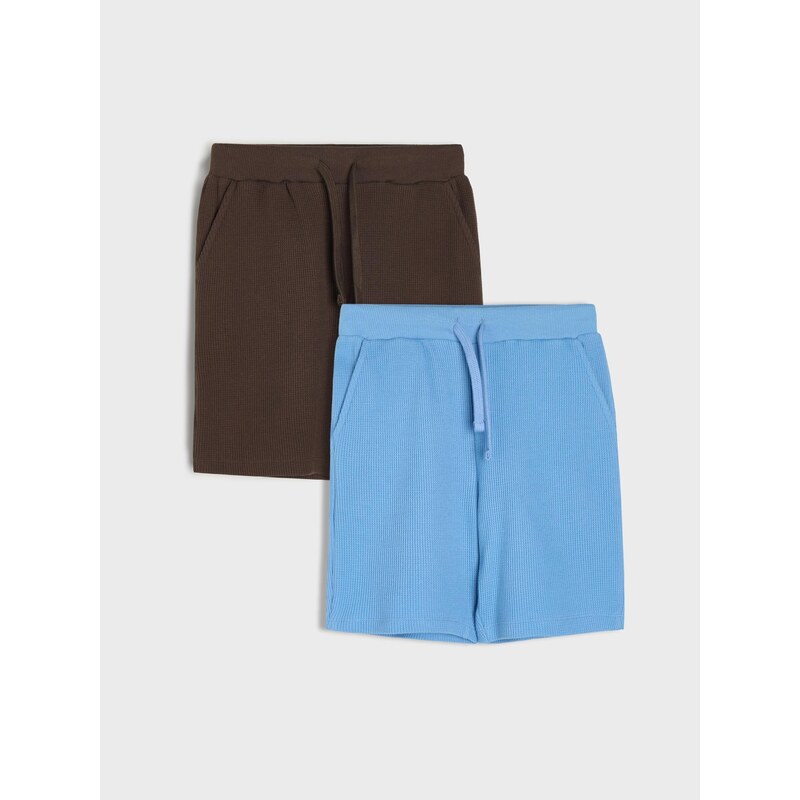 Sinsay - Žerzejové kraťasy 2 pack - zelená