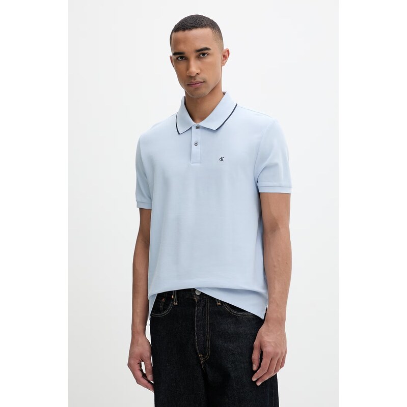 Calvin Klein polo pánské bavlněné