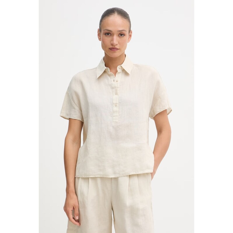 United Colors of Benetton halenka dámská lněná