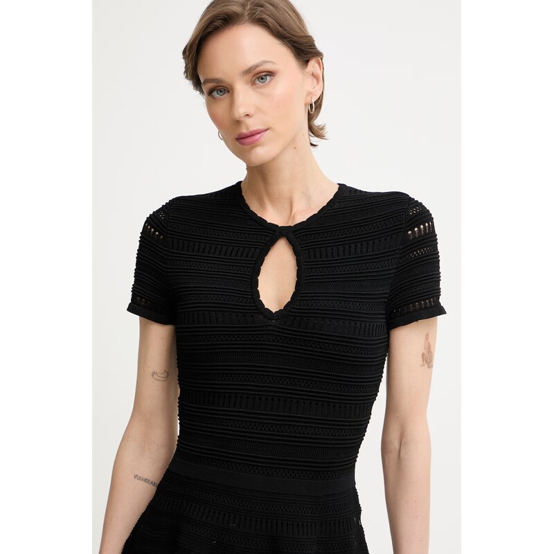 Marciano by Guess svetrové šaty prolamované CAROL