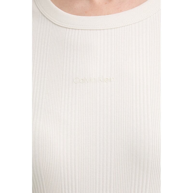 Calvin Klein basic tričko dámské bavlněné s elastanem